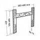 Support tv mural fixe applik vesa 600x400mm Erard 045007