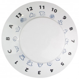 Bouton timer blanc pw arm prne pour lave-linge Whirlpool C00264221