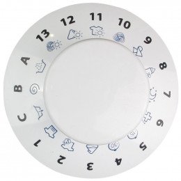 Bouton timer blanc pw arm prne pour lave-linge Whirlpool C00264221