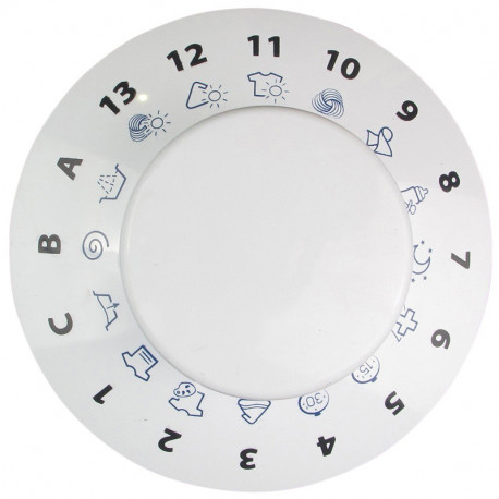 Bouton timer blanc pw arm prne pour lave-linge Whirlpool C00264221