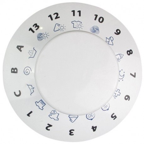 Bouton timer blanc pw arm prne pour lave-linge Whirlpool C00264221