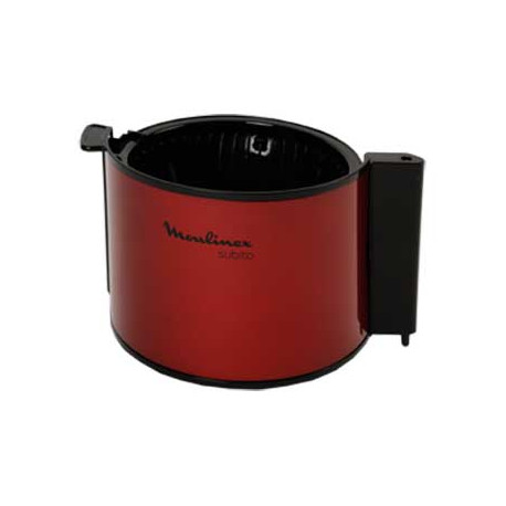 Porte-filtre pour cafetiere rouge moulinex subito SS-201824