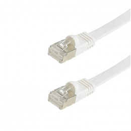 Cordon rj45 plat cat.6a u/ftp longueur 0.2m - rj45 m/rj 45 m Itc 302111