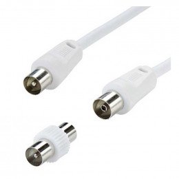 Cordon coax m/f 9.5mm 3m longueur 3m 6 9.52 m/9.52 f Itc 304511