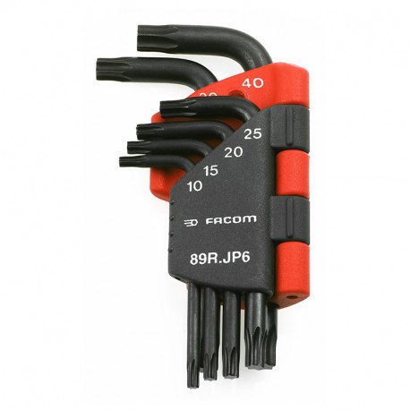 Jeu etui 6 cles males torx Facom 89R.JP6