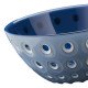 Saladier a pois bleu et blanc 25x11 cm Guzzini Fratelli GZ279425226