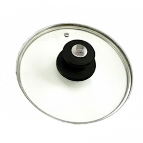 LACOR Glasdeckel 32 Cm – Mit Entlüftung, Spülmaschinenfest