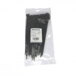 Colliers cablage noir 4.8x200 sachet de 100 Serflex 02827052602