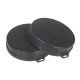 Jeu de 2 filtres charbon pour hotte diam. 210 mm - h : 43 mm four Neff 00353121