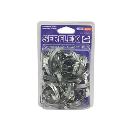 Boite assortie 50 colliers Serflex 4126879