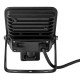 Projecteur smartlife noir avec detecteur wifi 20w ip44 Nedis WIFILOFS20FBK