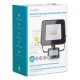 Projecteur smartlife noir avec detecteur wifi 20w ip44 Nedis WIFILOFS20FBK