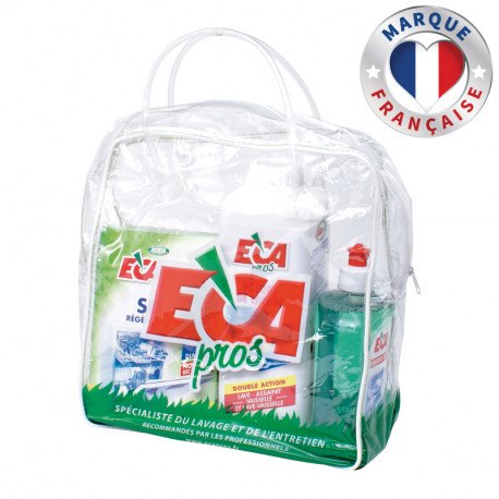 Kit vaisselle poudre 603 lessive poudre + sel anti Eca Pros 603