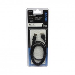 Rallonge usb-a 2.0 1.8m longueur 1.8 - usb-a m/f Itc 302420