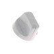 Manette blanche pour cuisiniere Indesit C00304669