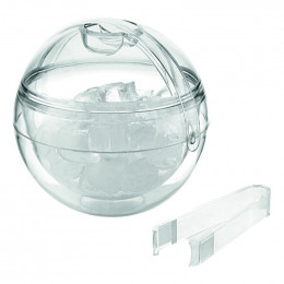 Seau a glace transparent avec pince a glacon Guzzini Fratelli GZ09870000