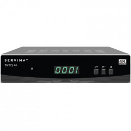 Recepteur tnt ultra hd 4k 1 hdmi Servimat TNT72