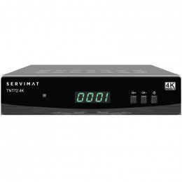 Recepteur tnt ultra hd 4k 1 hdmi Servimat TNT72
