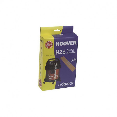 Sacs s4438 pour aspirateur boite de 5 sacs Hoover 9177445