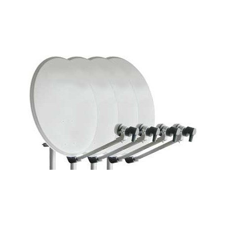 Paraboles acier 60cm 2 brides Servimat KB594