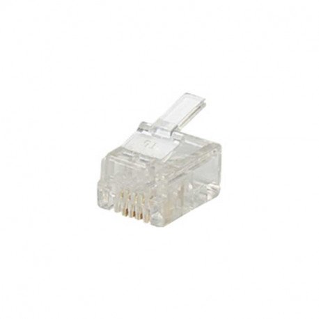 Fiches rj11 a sertir lot de 6 fiches Itc 723782