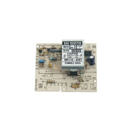 Carte de puissance pour lave-linge mr116 - 820t Brandt 55X5739