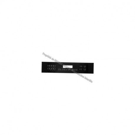 Bandeau verre noir pour four Brandt 70X1534