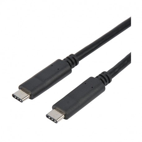 Cordon usb-c male/usb-c male longueur 1m-5a-power 100w Itc 302401