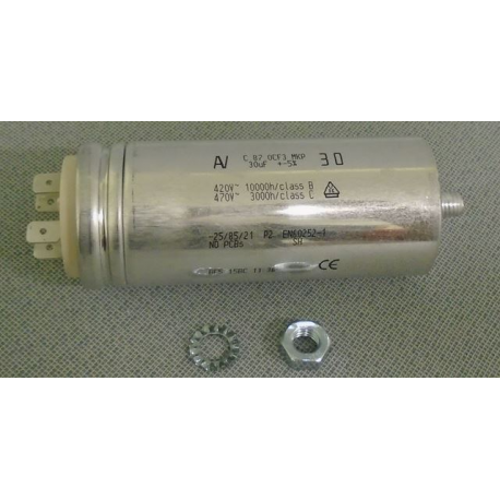 Condensateur (arcotronics 30 u pour seche-linge Beko C00881285