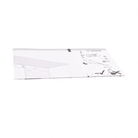 Gabarit encastrable pour lave-vaisselle Ikea 14000285417