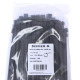Colliers cablage noir 7.6x300 sachet de 100 Serflex 02827052704