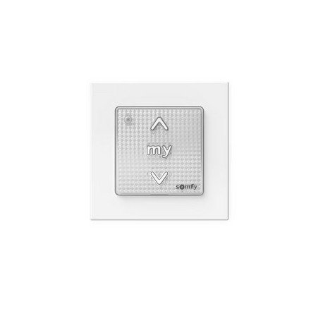 Telecommande murale smoove ii rts 1 canal blanc