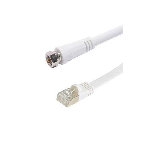 Cordon balun rj45/fiche f 0.3m longueur 30 cm - Itc 305479