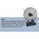 Antenne interieure amplifiee uhf/vhf - gain 36db Itc 724202