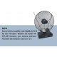 Antenne interieure amplifiee uhf/vhf - gain 36db Itc 724202
