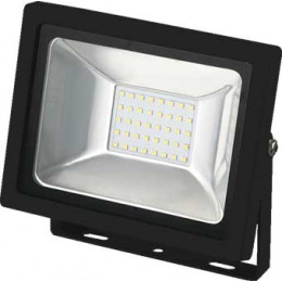 Projecteur led a fixer 20w ip65 noir Zenitech 
