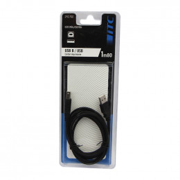 Cordon usb-a/usb-b 1.8m longueur 1.8m -usb-a m/usb-b m Itc 302415