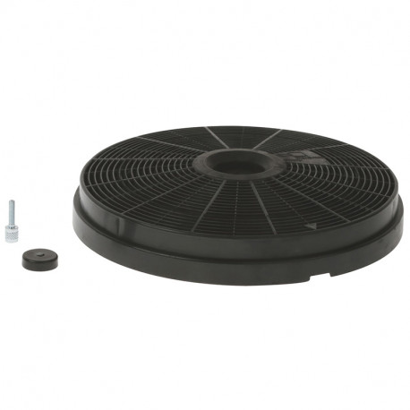 Filtre charbon type kf23 pour hotte diam. 200 mm - h 28 mm Multi-marques