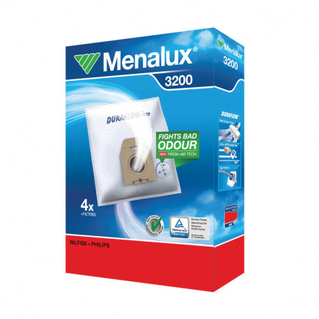 Sacs pour aspirateur adaptable nilfisk et philips Menalux 900196149