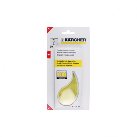 Nettoyant vitres 6.295-302.0 4 x 22ml Karcher 6.295-302.0