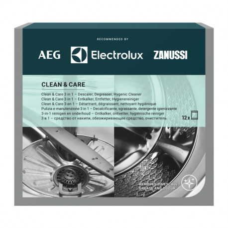Clean and care 3en1 x12 degraissant detartrant Electrolux 902986549