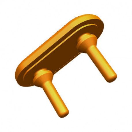 Amortisseur avant partie supe pour lave-linge Faure 807810302