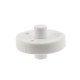 Roue tiroir blanc °15mm pour refrigerateur Electrolux 263003201