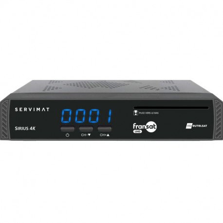 Recepteur fransat uhd 1 hdmi Servimat SIRIUS4K