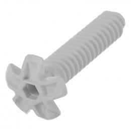 Pied avant pour lave-vaisselle reglable blanc Bosch 00631221 Pied avant pour lave-vaisselle reglable blanc Bosch 00631221