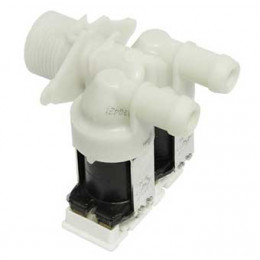 Electrovanne 2 voies 180° embouts de 14 mm pour lave-linge Whirlpool IG5211 Electrovanne 2 voies 180° embouts de 14 mm pour lave-linge Whirlpool IG5211