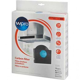 Filtre charbon pour hotte chf303/1 antiodeurs type 303 Wpro 484000008581