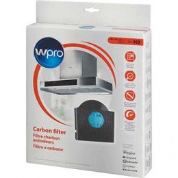 Filtre charbon pour hotte chf303/1 antiodeurs type 303 Wpro 484000008581