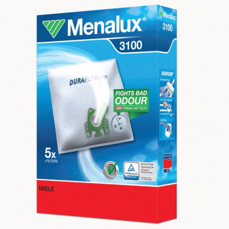 Sacs aspirateur 3100 900196150 adaptable fjm Menalux 900196150