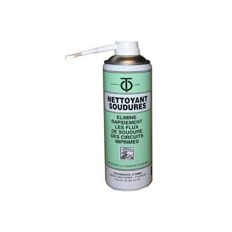 Nettoyant flux de soudures net : 400 ml Technoutil ANS